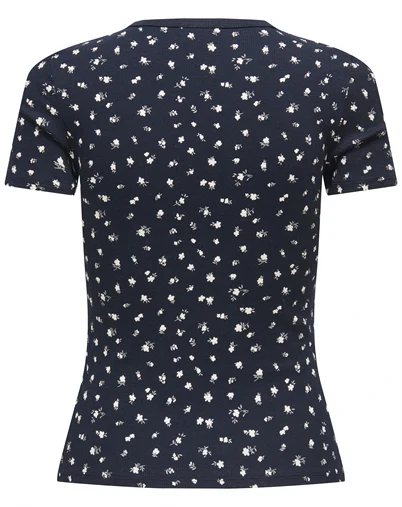 JDY - JDYLucky O-Neck T-Shirt - Sky Captain